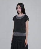 3-Layered Henley T-shirt