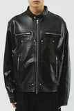 Perry Carpenter Leather Jacket