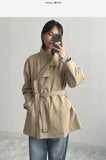 Bolte Belted Half Trench Coat