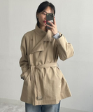 Bolte Belted Half Trench Coat