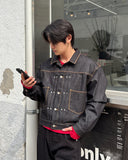 Stitch denim jacket