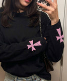 DOT CROSS GRAVE Long Sleeve