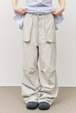 Red Fatigue Pocket Pants