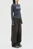 (W) Round Pocket Pants