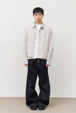 Tool Rivet Cropped Shirt