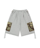 BERMUDA CAMO CARGO SWEATSHORT
