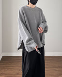 Panic Zipper Over Knit