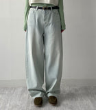 Vintage Long Wide Denim Pants