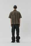OBLIQUE PATCH DENIM PANTS