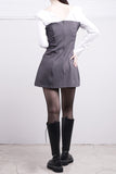 Serine Off Shoulder Shirt One Piece