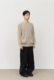 Royal Cable Button Knit