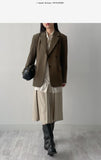 [Setup Available/Three-Piece] Mog Wool Robe Jacket