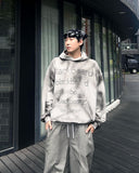 Vintage Dirty Lettering Hoodie