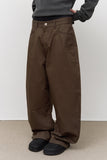 Gun Dart Curved Cotton Pants