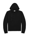 (M) AXIS LAYER BUTTON HOODIE