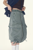 Kovarn vintage cargo bermuda pants