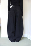 Check open pocket pants