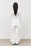 (W) Fury White Jeans