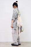 Phaidon over check shirt