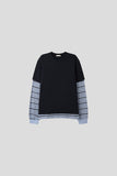 Omni Striped Layered Longsleeve