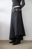 ST Unbalanced Geek Chic Long Skirt