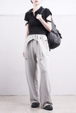 Etor Collar Slit T-shirt