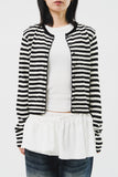 (W) Nue Striped Cardigan