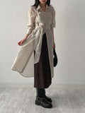 Basic Pencil Long Skirt
