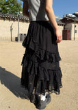 RIB FRILL LONG SK