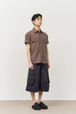 Frog Dyeing Bermuda Pants