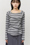 (W) Wave Knitted Top