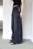 Heaven Lettering Denim Pants