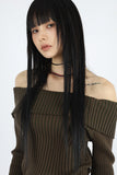 Choker layered necklace