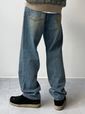Rusty Washed Blue Denim