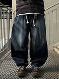 Dart Balloon Wide Washed Denim