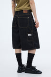 PRTN)Western Carpenter Bermuda Denim Shorts