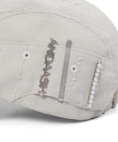 Trimmed line cap