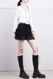 BRIS Ethan Shirring Skirt