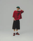 Washed Wide Pocket Crop Tee