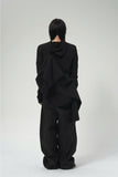 DRAPED SHOULDER BIG BAG