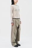 (W) Lee Cotton Wide Pants