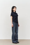 (W) Tet Shirring Shirt