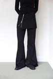 Luke Zipper Skirt Pants