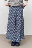 (W) Campus Checked Skirt