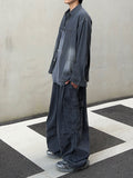 Over-Balloon Cargo Banding Denim