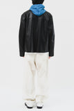 Storm Leather Zip Jacket