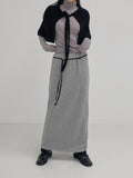 Boucle Strap Cape Cardigan