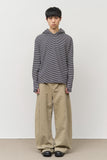 Yen Striped Hooded Top