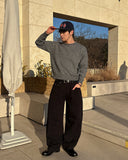 Vine Cotton Curved Pants