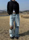 CURVE 2WAY HOOD ZIP UP